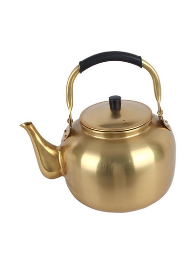 Buy Barrad Kuriin Copper Teapot Gold 6Liters in Saudi Arabia