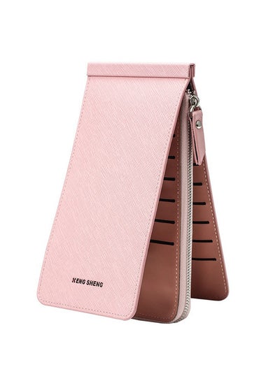 Buy Multi Function Long Size Trendy Wallet Multicolour in Saudi Arabia