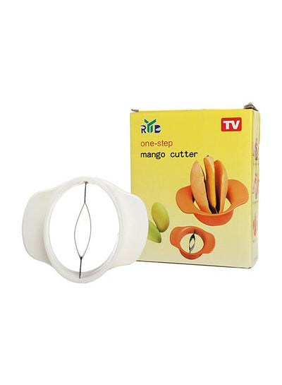 اشتري Plastic Mango Slicer White 13x17centimeter في السعودية