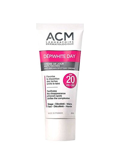 Buy Depiwhite Day Anti-Brown Spot Day Cream SPF 20 40ml in Saudi Arabia