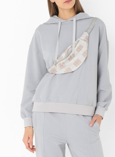 Buy Comfortable Warm Hoodie Grey in UAE