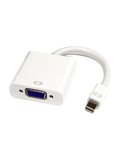 Buy Mini Displayport To VGA Converter White in UAE