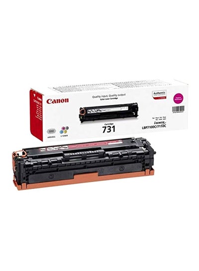 Buy Laser Ink 731 Toner Cartridge Black/Magenta in UAE