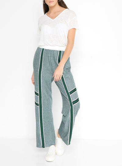 اشتري Elasticated Waist Tape Detailed Pants متعدد الألوان في الامارات