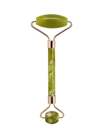 Buy Jade Stone Facial Roller Green/Gold in Egypt