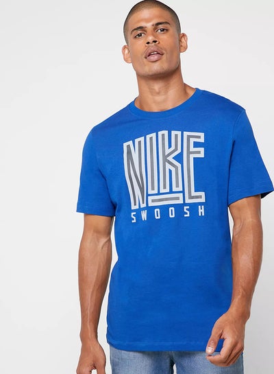 Swoosh BB Core T-Shirt Indigo Force price in Saudi Arabia | Noon Saudi ...