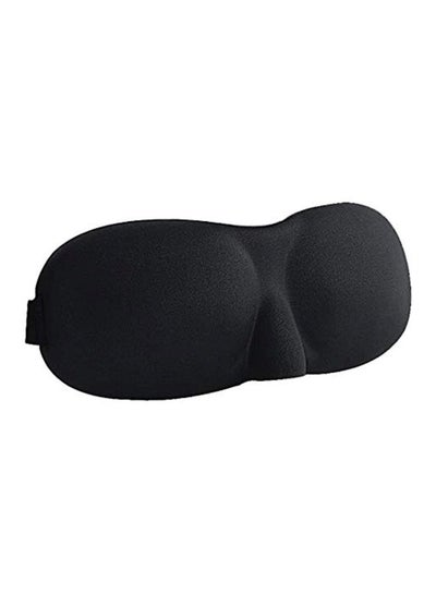 Buy 3D Contoured Sleep Eye Mask Black in Saudi Arabia