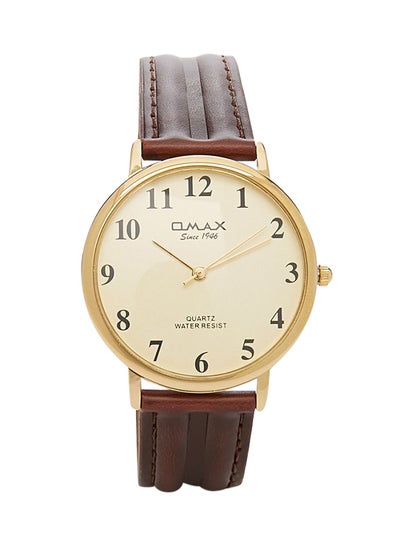 Buy Men's Casual Leather Analog Watch 00SC7491QQJ1 in Saudi Arabia