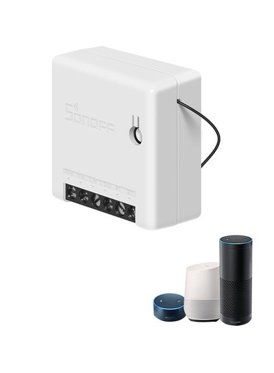 Buy Mini DIY Two Way Smart Switch Remote Control White 4.8cm in UAE