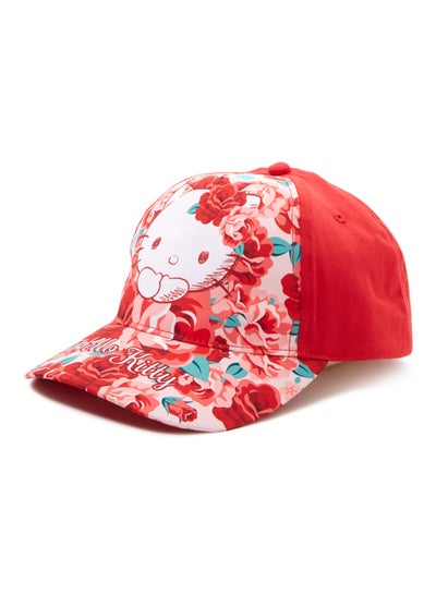 Buy Printed Cap Red in Saudi Arabia