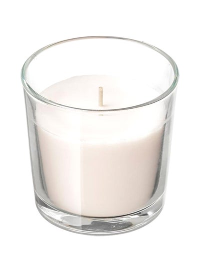 Buy Scented Candle In Glass Clear in Saudi Arabia