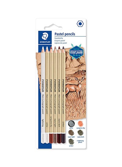 اشتري مجموعة أقلام ألوان باستيل مارس لاموجراف مكونة من 12 قطعة متعدد الألوان في مصر