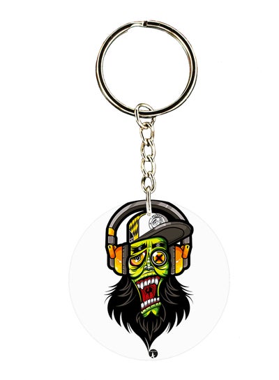 Buy Zombie Double Side Printed Keychain in Saudi Arabia