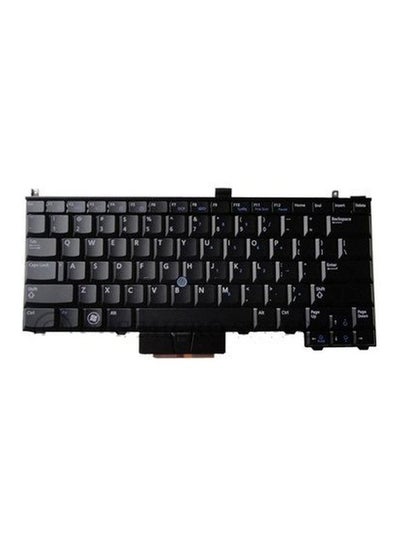 Buy Replacement Keyboard For Dell Latitude 0P6VGX/P6VGX Black in UAE