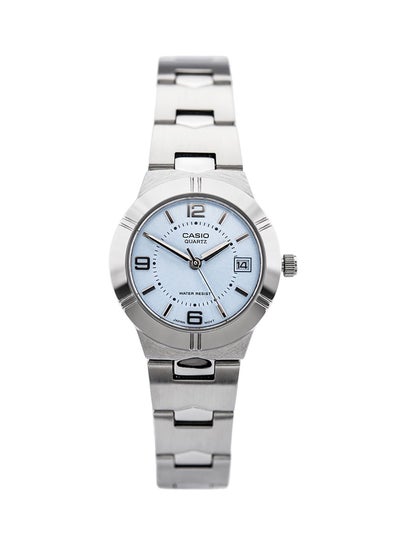 Buy Women's Water Resistant Formal Analog Watch LTP-1241D-2ADF - 25 mm - Silver in UAE