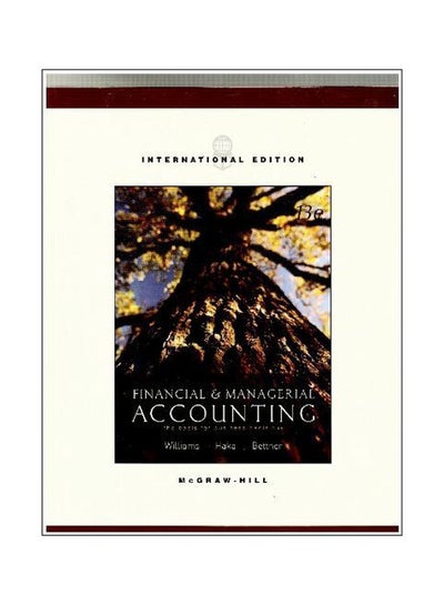 Buy Financial And Managerial Accounting: The Basis For Business Decisions paperback english - 27-06-1905 in Egypt