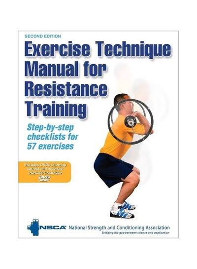 Buy Exercise Technique Manual For Resistance Training English by National Strength & Conditioning Association (NSCA) - 11-Apr-08 in Egypt