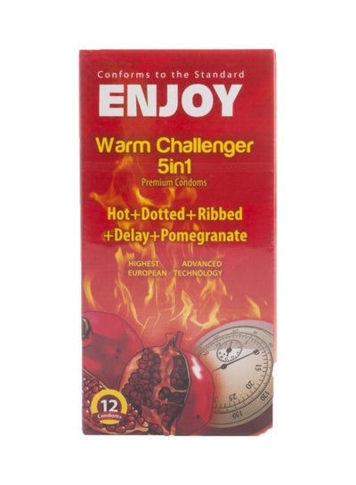 Buy 12-Piece Warm Challenger Condom in Saudi Arabia