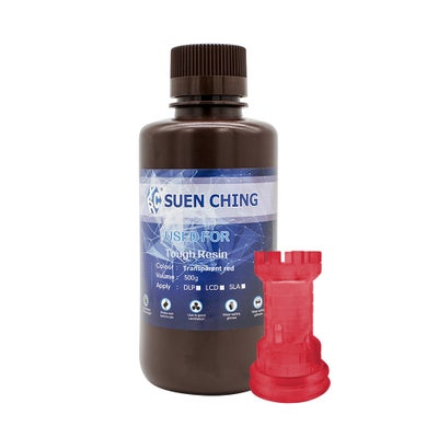 Buy Low-odor Resin Material 3D Printing Sparkmarker Red in UAE