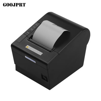 Buy Desktop Themal Receipt Printer 23 x 20.5 x 15cm Black in UAE