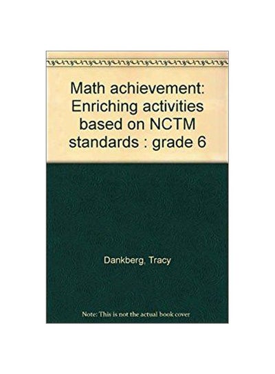 Buy Math Achievement: Enriching Activities Based On NCTM Standar Grade 6 paperback english in UAE