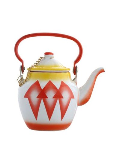 Buy Enamel Ware Arabian Tea Kettle, 3L Multicolour in Saudi Arabia