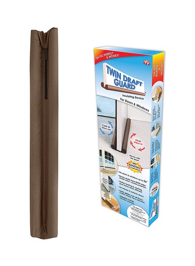 Buy Twin Draft Door Guard Brown in Egypt