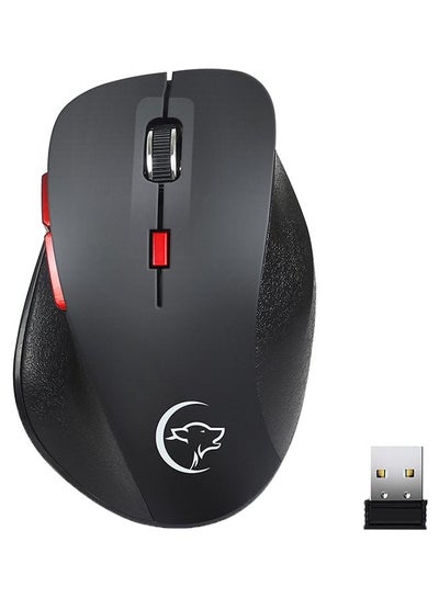 Buy Ergonomic Design Optical Gaming Mouse Black in UAE