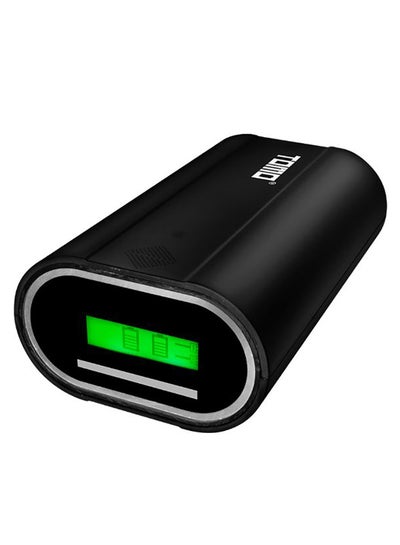 Buy 26650.0 mAh D2 Intelligent LCD Display USB Power Bank Black in UAE