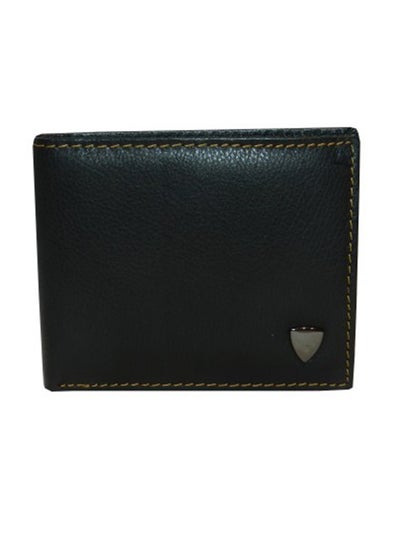 Buy Leather Designer Wallet Black in UAE