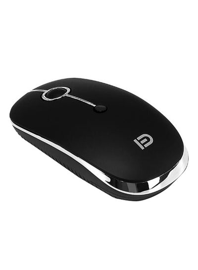 Buy Rechargeable Wireless Optical 3 Mode Mouse Black/Silver in UAE