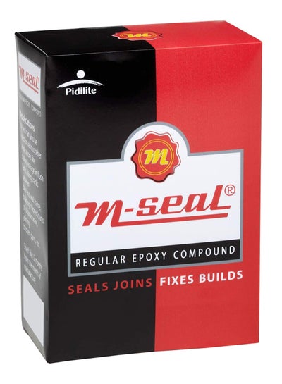 Buy 6-Piece Epoxy Compound M-Seal Set Red 6 x 100grams in UAE