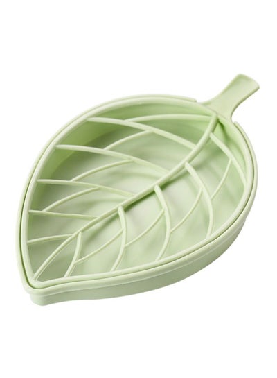 Buy Leaf Shaped Soap Dish Multicolour 20.5x17.3x2cm in Egypt