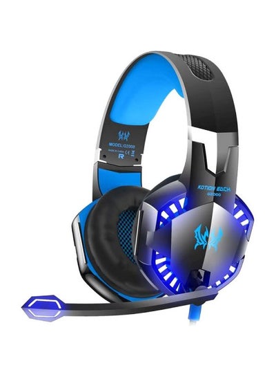 Buy G2000 Over-ear Wired Gaming Headset With Mic in Saudi Arabia