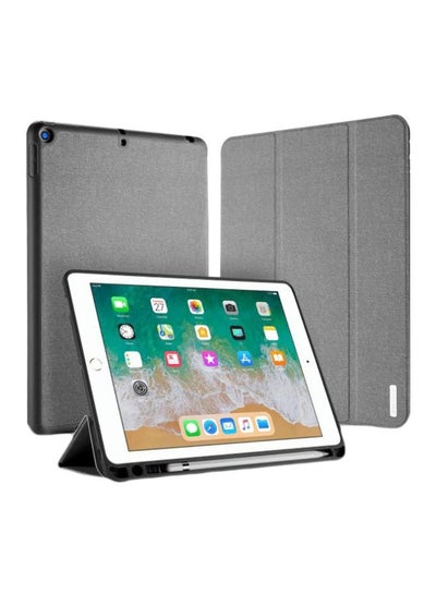 Buy Flip Cover For Apple iPad 9.7-Inch Grey in Saudi Arabia