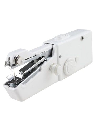 Buy Powered Handheld Sewing Machine White/Silver 30centimeter White/Silver 30cm in Egypt