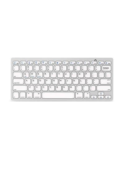 Buy Ultra Slim Wireless Keyboard White in UAE