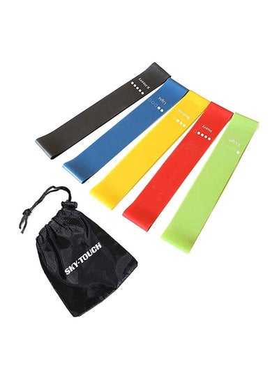 Buy Set of 5 Exercise Resistance Bands With Bag in Egypt