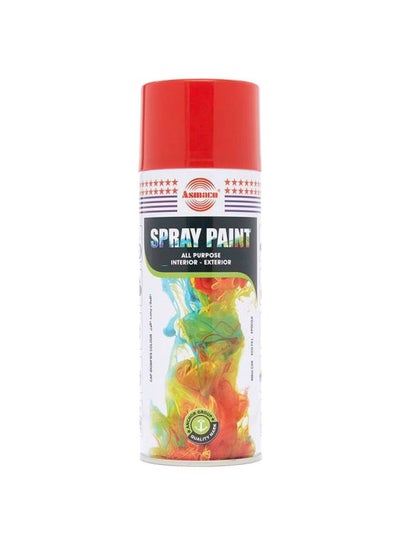 Buy Interior And Exterior Spray Paint Red 400ml in Saudi Arabia