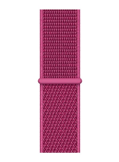 Buy Nylon Replacement Band For Apple Watch Series 5/4/3/2/1 Purple in UAE