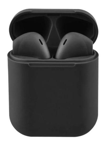 Buy Bluetooth Wireless In-Ear Earbuds With Microphone Black in Saudi Arabia