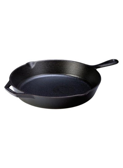 Buy Cast Iron Skillet Black 12inch in Saudi Arabia