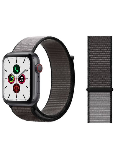 Buy Nylon Replacement Band For Apple iWatch Series 5/4/3/2/1 Anchor Grey in UAE