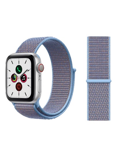 Buy Replacement Band For Apple iWatch Series 5/4/3/2/1 42-44mm Cerulean in Saudi Arabia