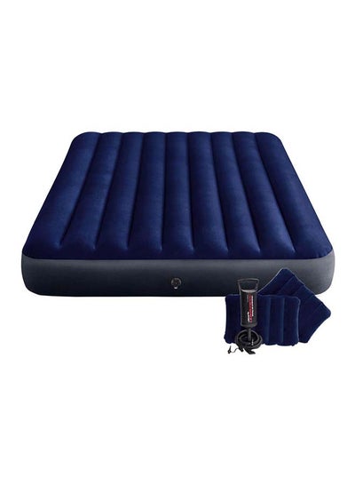 Buy 64765 Dura-Beam Standard Classic Downy Air Bed Plastic Blue in UAE
