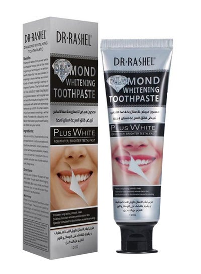 Buy Diamond Whitening Toothpaste White 120grams in UAE