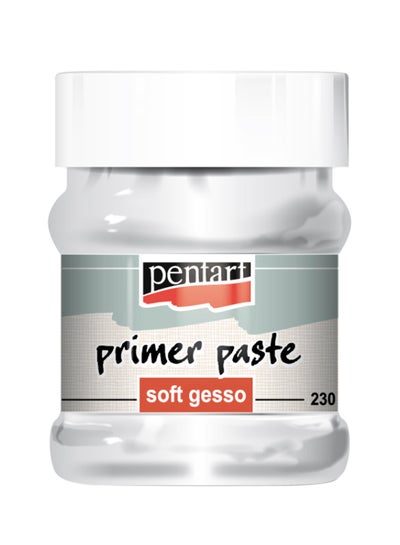 Buy Primer Paste Soft Gesso White 230ml in UAE