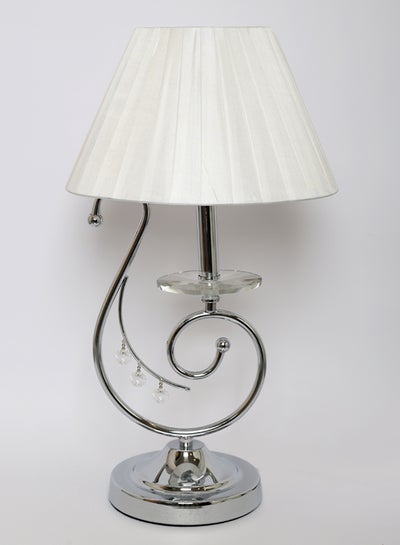 Buy Agra Table Lamp White 17x39.5cm in UAE