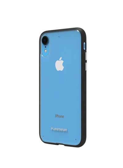 Buy Protective Case Cover For Apple iPhone XR Clear/Black in Egypt