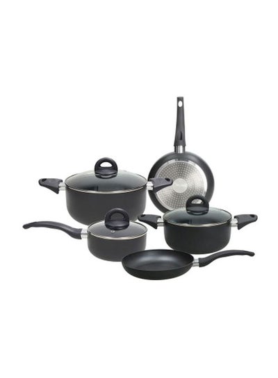 Buy 8-Piece Cooking Set Black in UAE